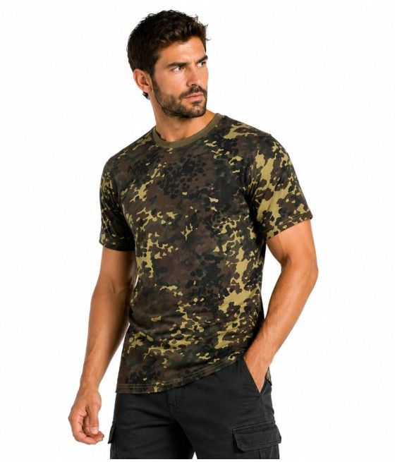 Tee-shirt militaire BW Flecktarn vue face