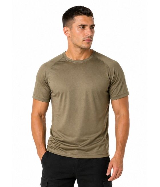 T-shirt ARES EASY-CLIM kaki vue face