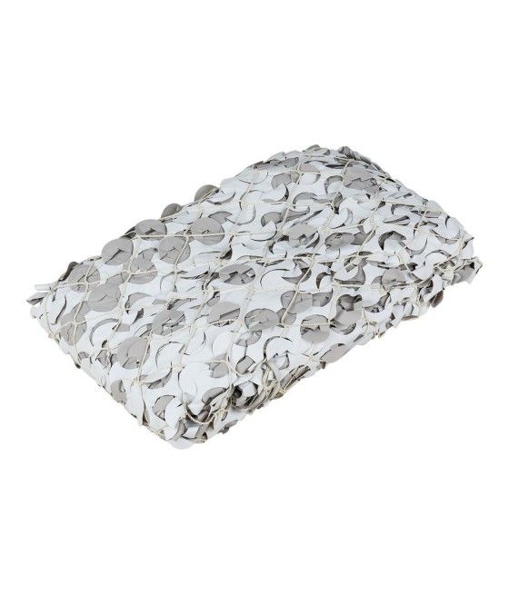 Filet camouflage blanc gris clair grande surface