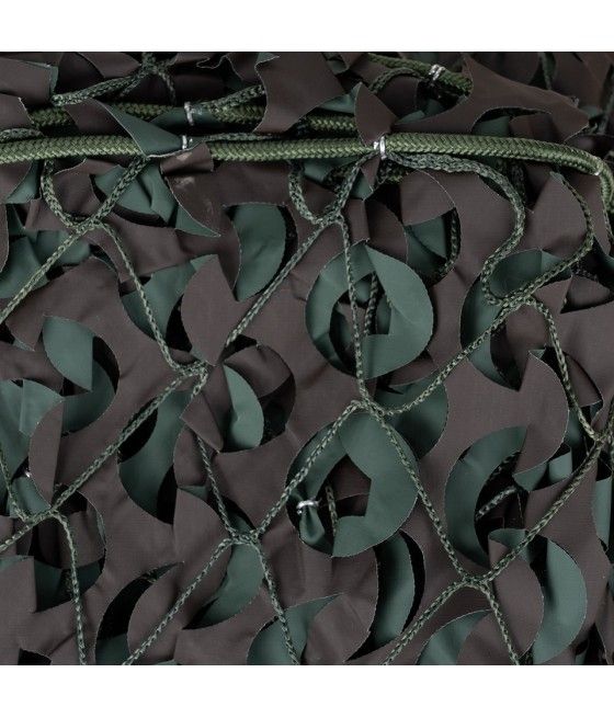Détail filet camouflage woodland ripstop Camo Systems