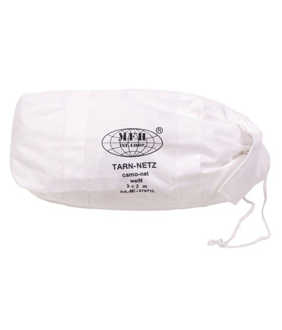 Pochette pour filet camouflage blanc