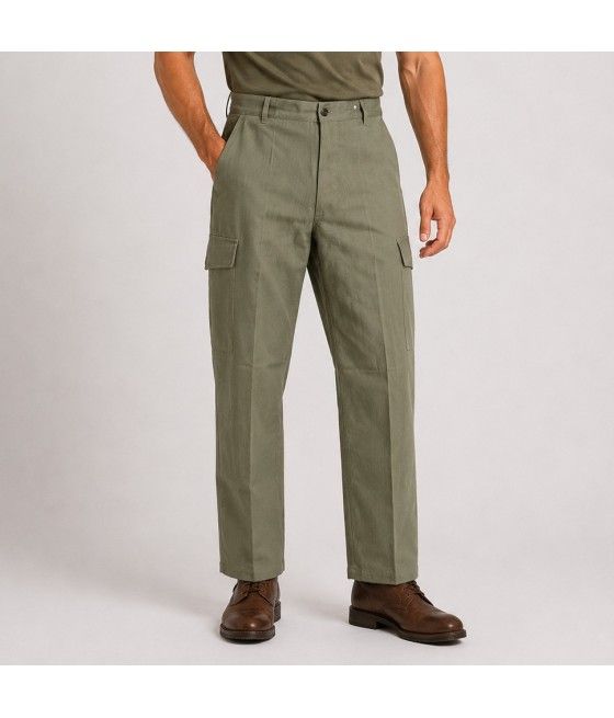Pantalon US HBT WW2 OD Drab n°3