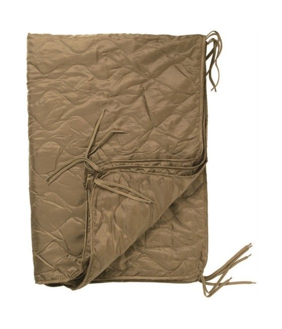Poncho liner coyote comme couverture d’appoint
