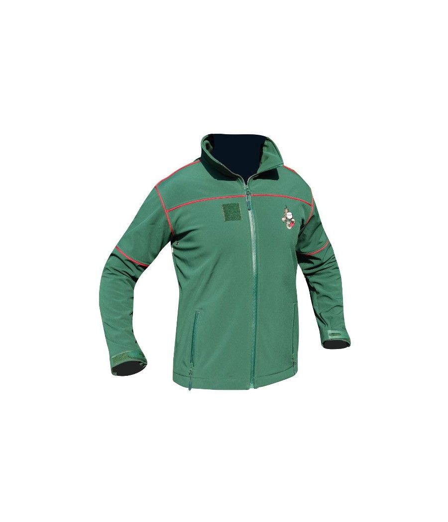BLOUSON SOFTSHELL VERT BRODE LEGION