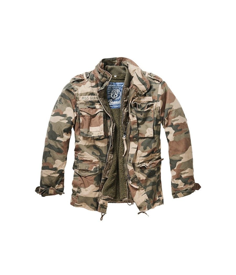 VESTE M65 GIANT BRANDIT LIGHT WOODLAND