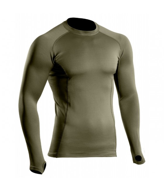 TEE SHIRT THERMO PERFOMER NIVEAU 2 OLIVE