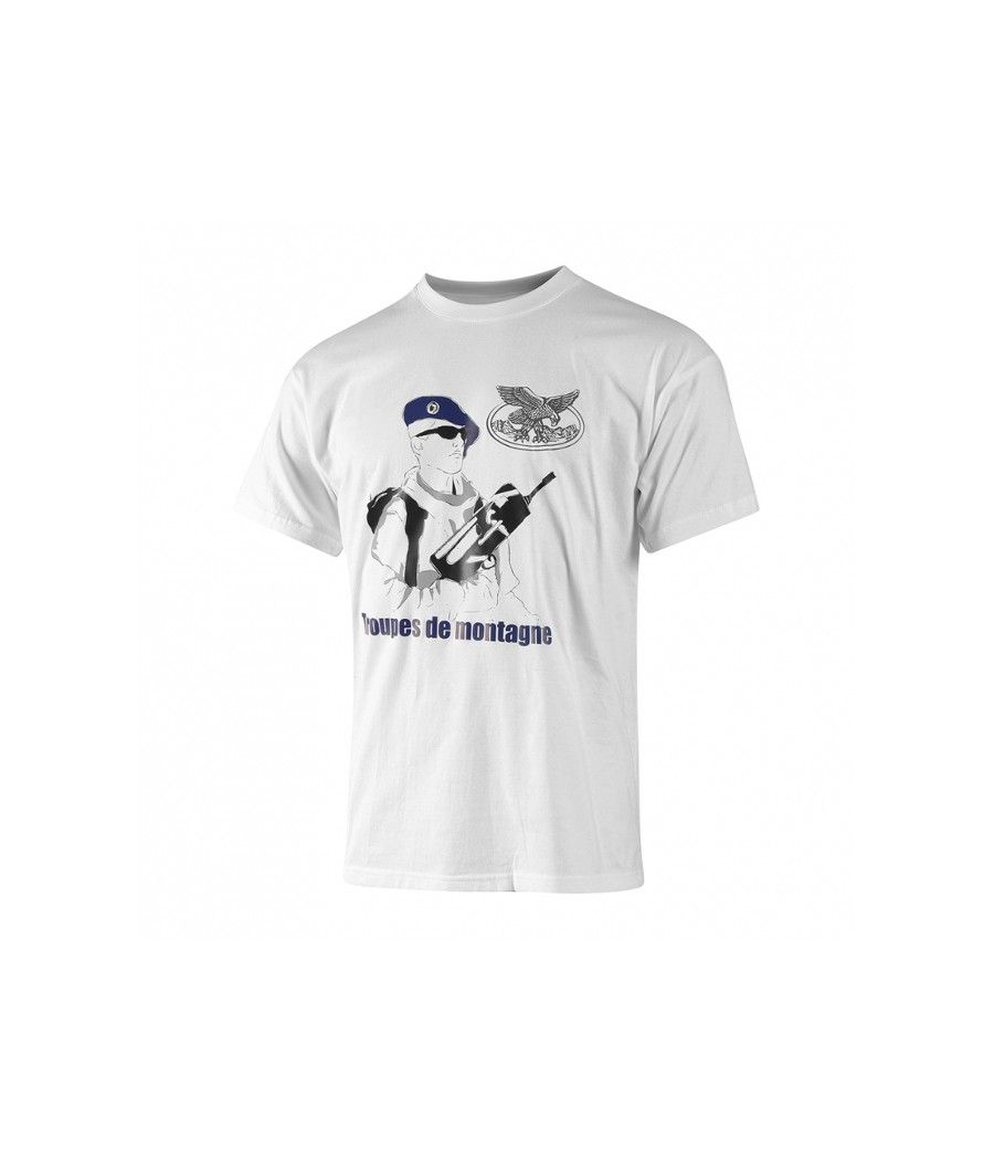 TEE SHIRT TROUPES DE MONTAGNE COTON TEE SHIRT TROUPES DE MONTAGNE COTON