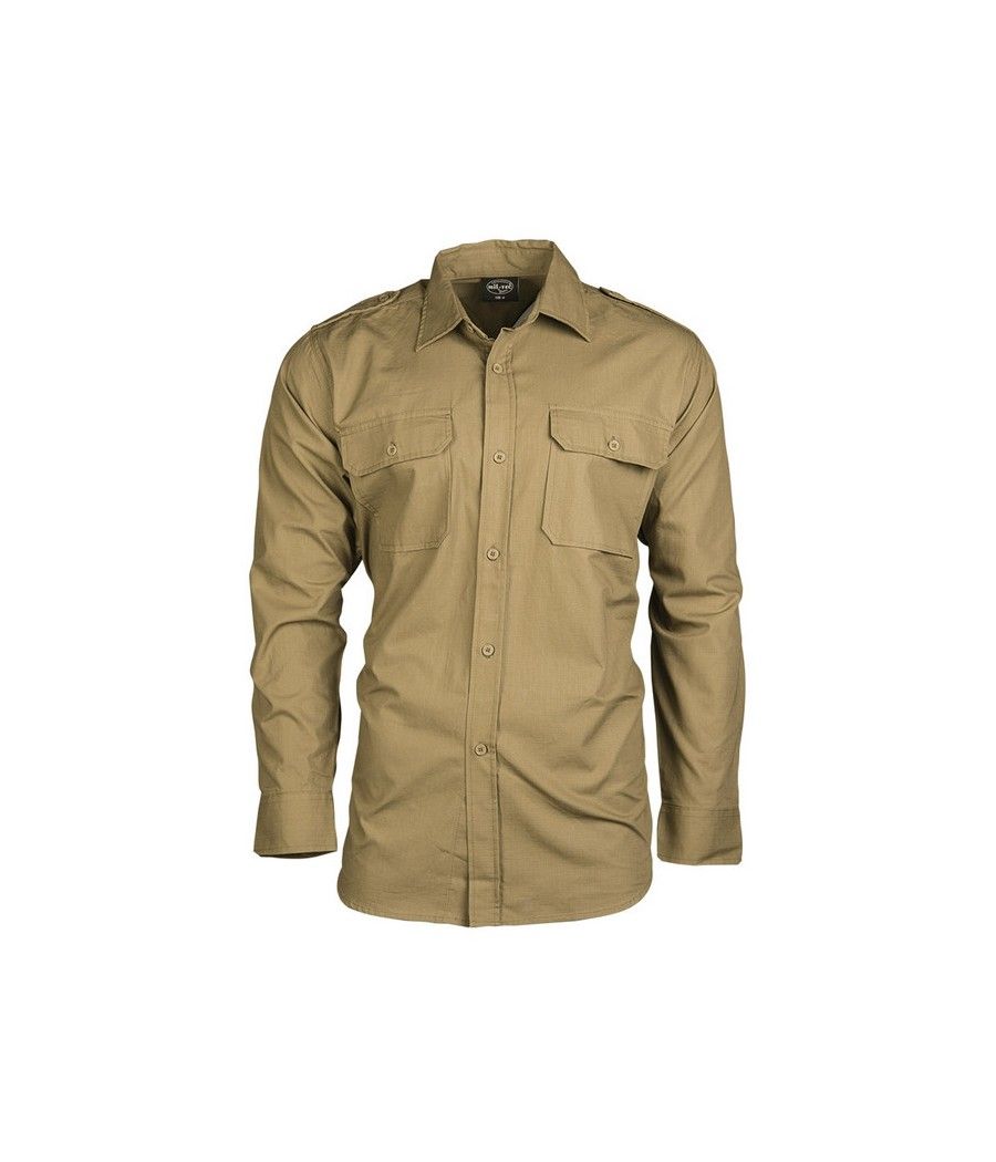 CHEMISE US RIPSTOP COYOTE