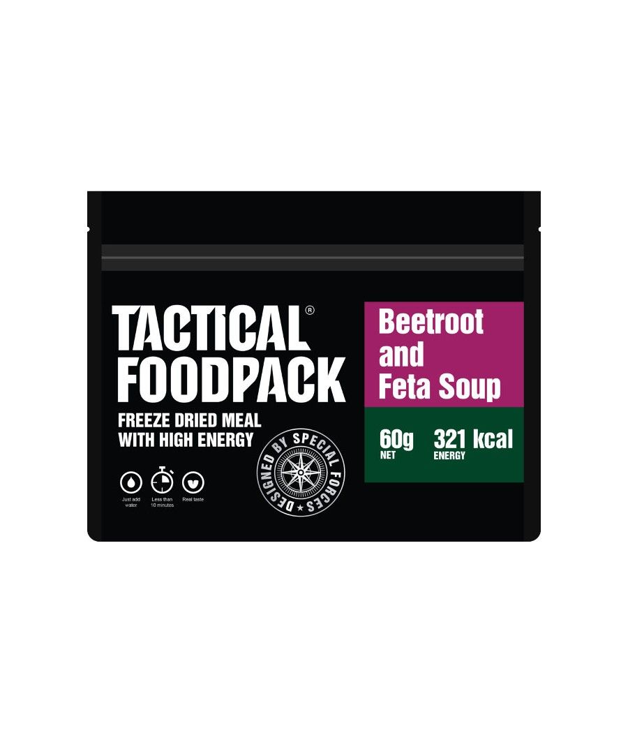TACTICAL FOODPACK SOUPE DE BETTERAVE ROUGE FETA