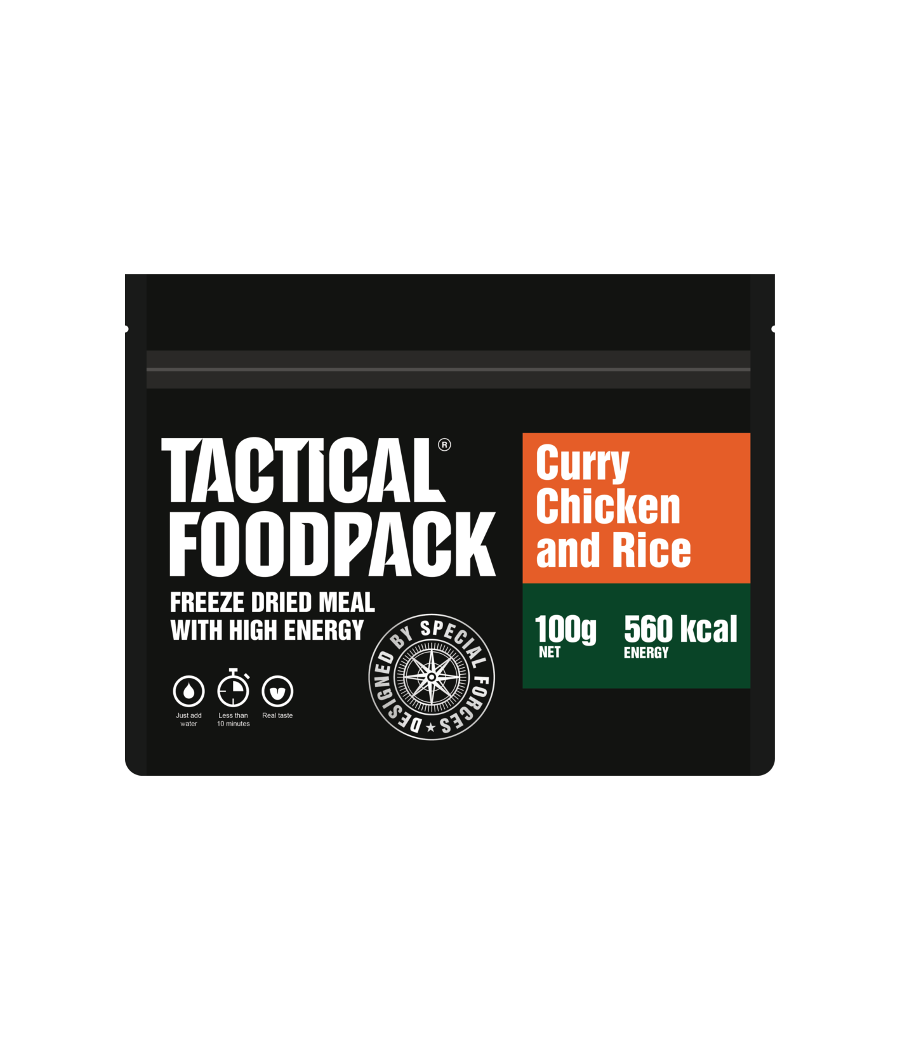 TACTICAL FOODPACK POULET ET RIZ AU CURRY