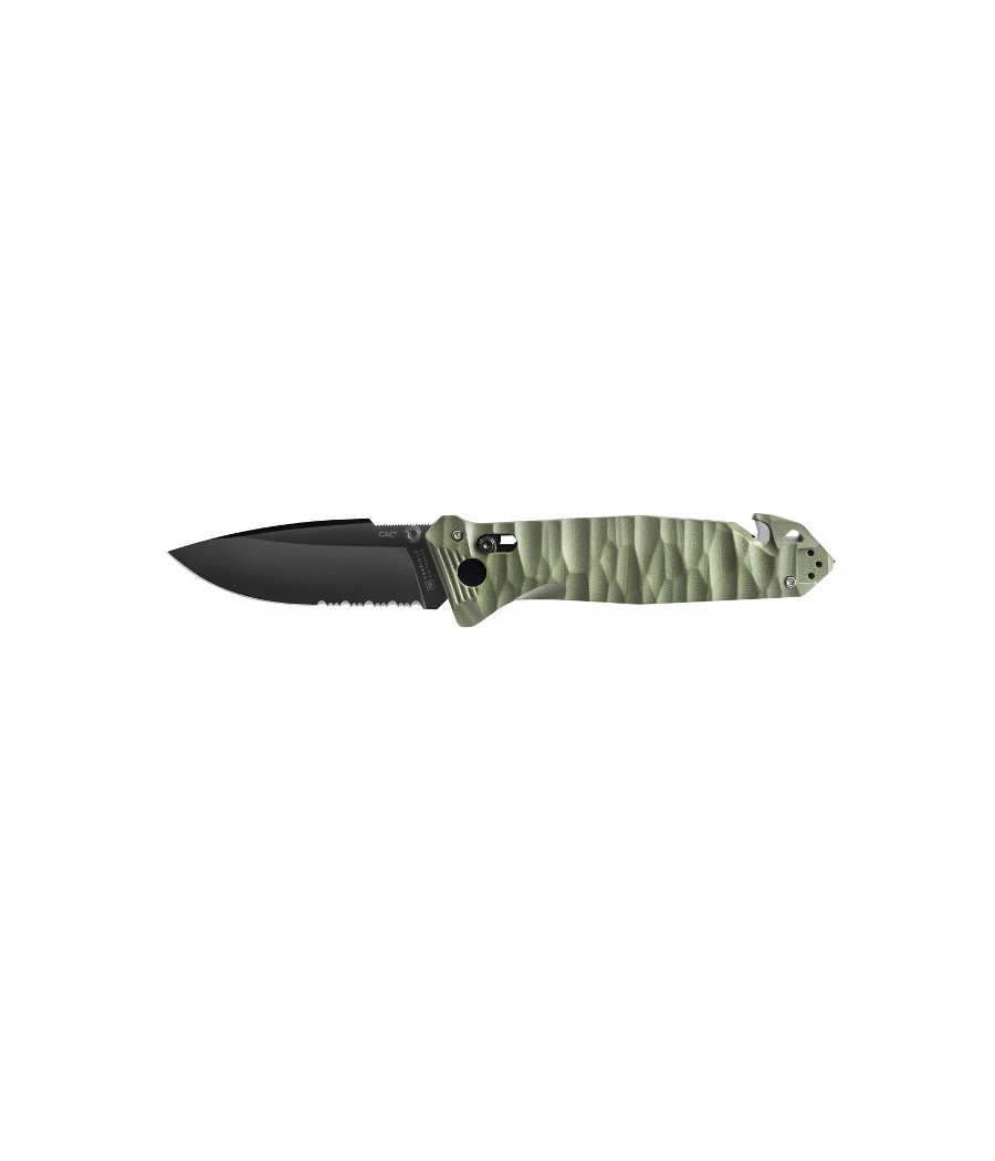 COUTEAU CAC S200 SERRATION G10 COUTEAU CAC S200 SERRATION G10
