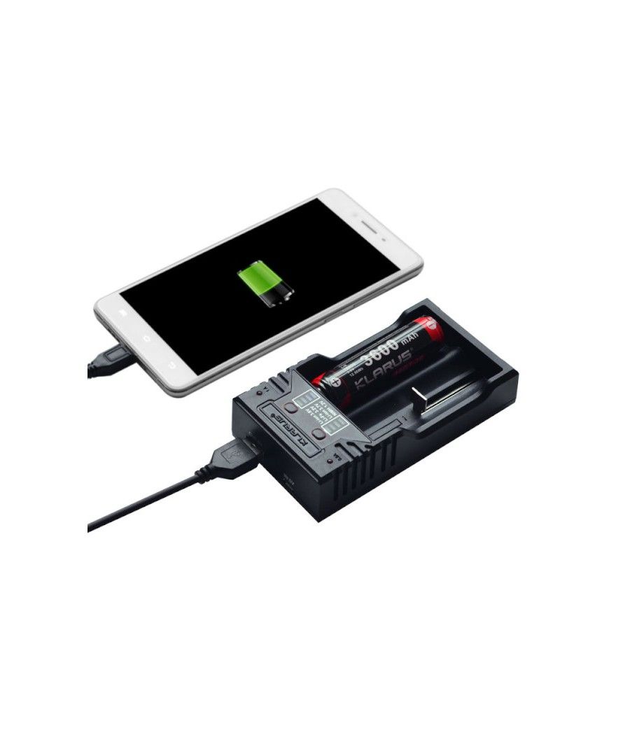 CHARGEUR 2 BATTERIES KLARUS