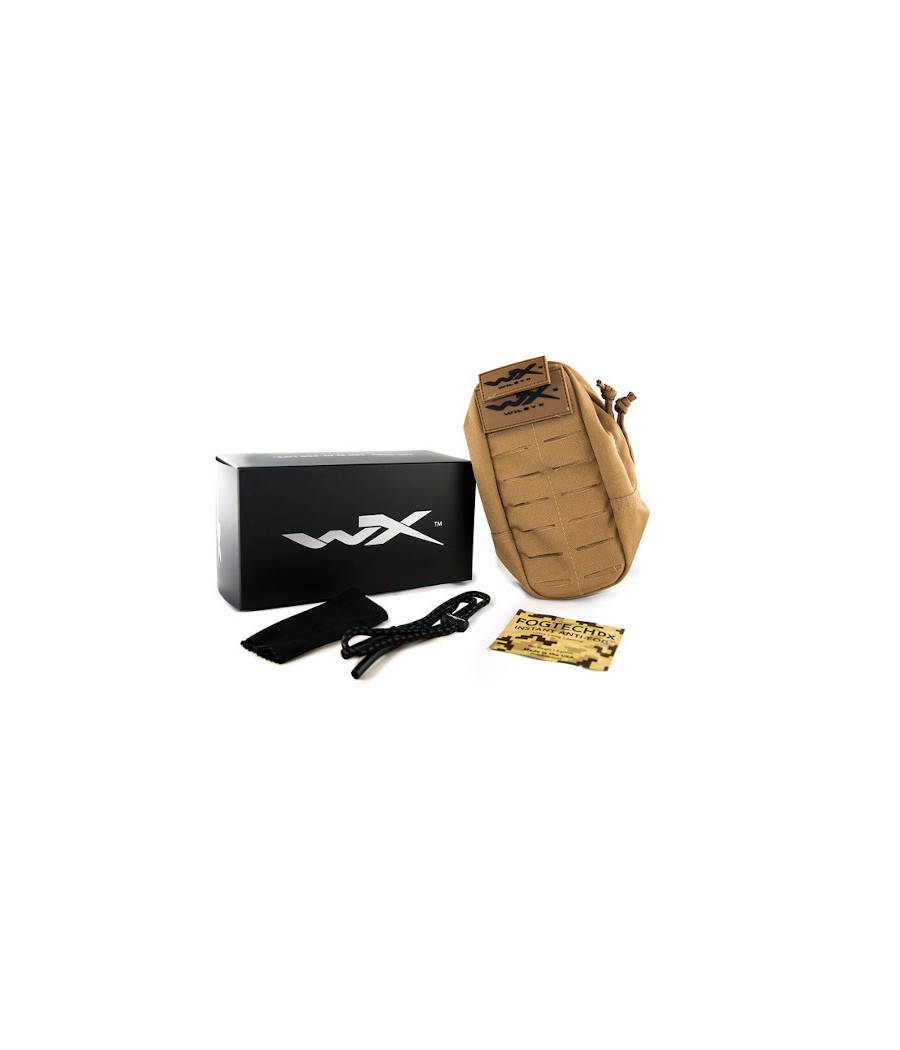 LUNETTES BALISTIQUES VAPOR NOIR WILEY X 3 ECRANS