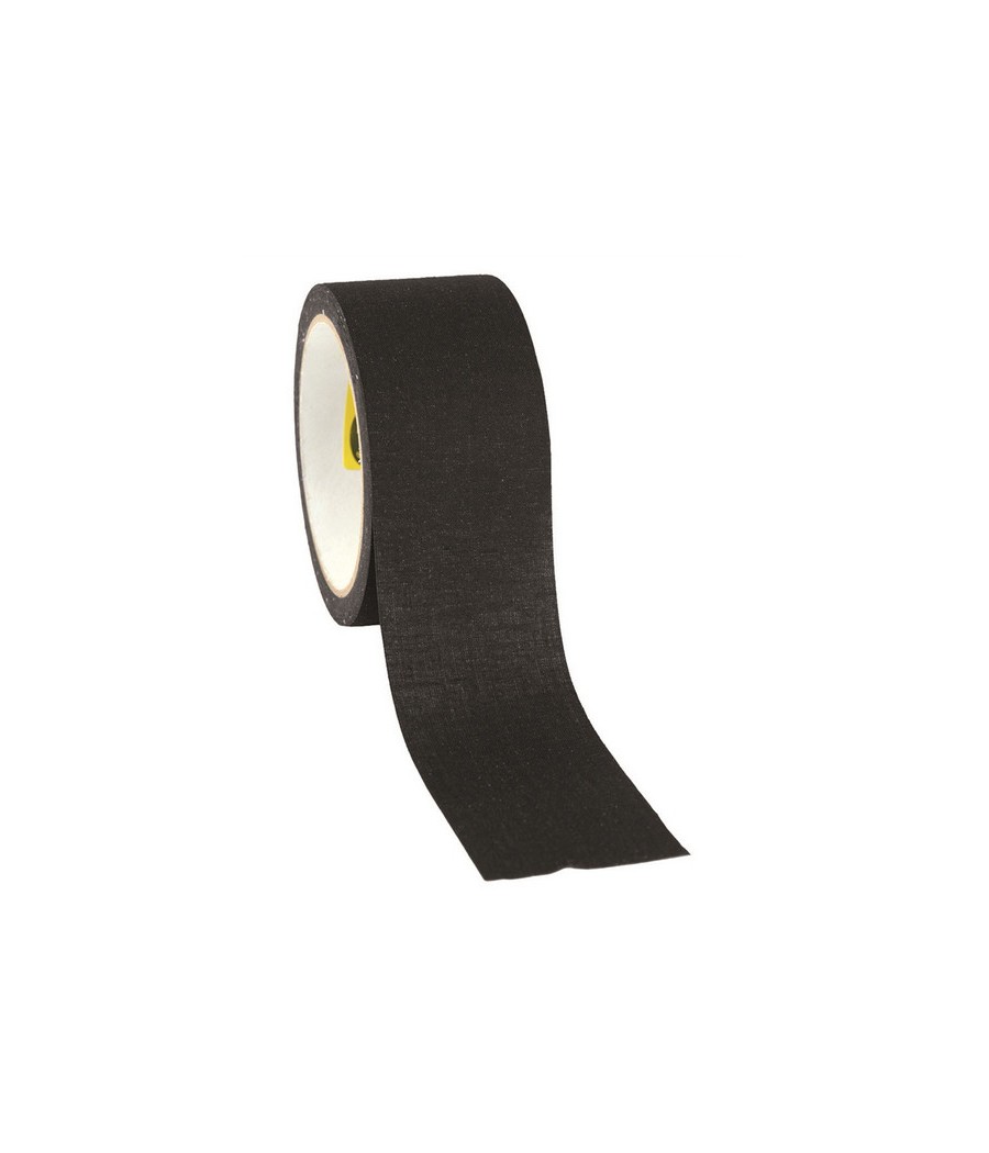 ROULEAU ADHESIF TISSU NOIR