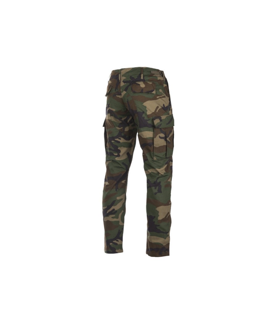 PANTALON BDU COUPE SLIM WOODLAND