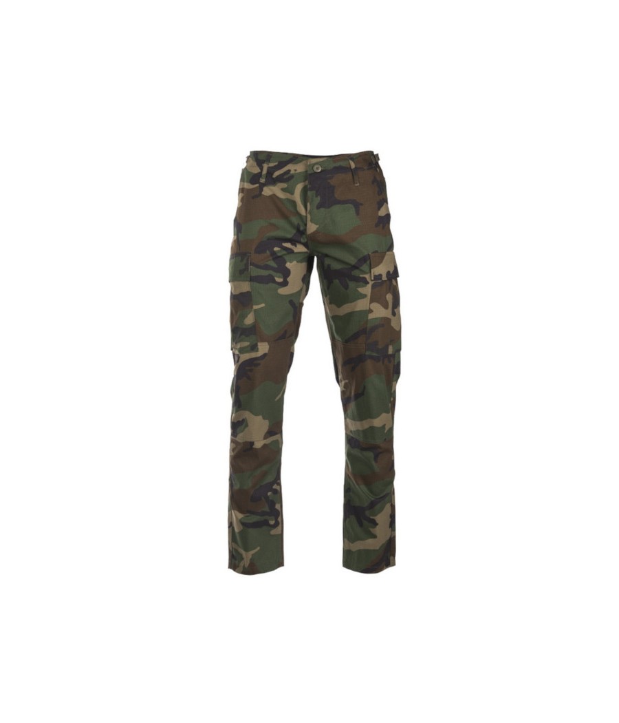 PANTALON BDU COUPE SLIM WOODLAND