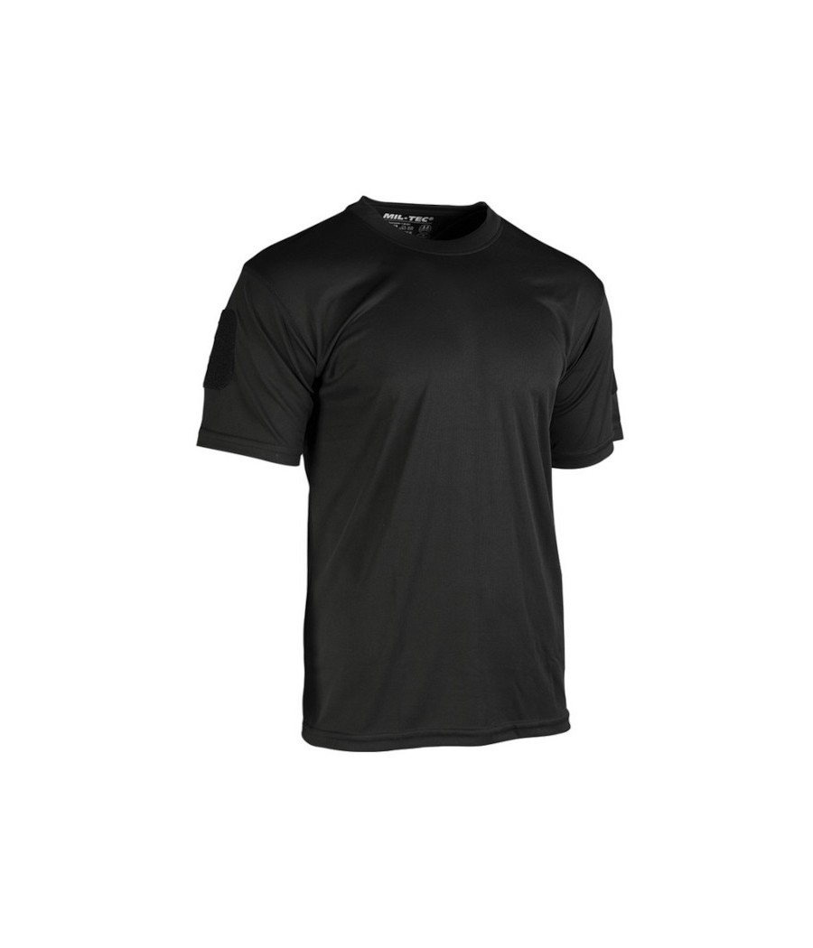 TEE SHIRT TACTIQUE QUICKDRY NOIR
