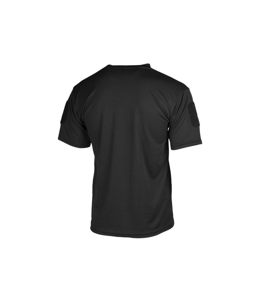 TEE SHIRT TACTIQUE QUICKDRY NOIR