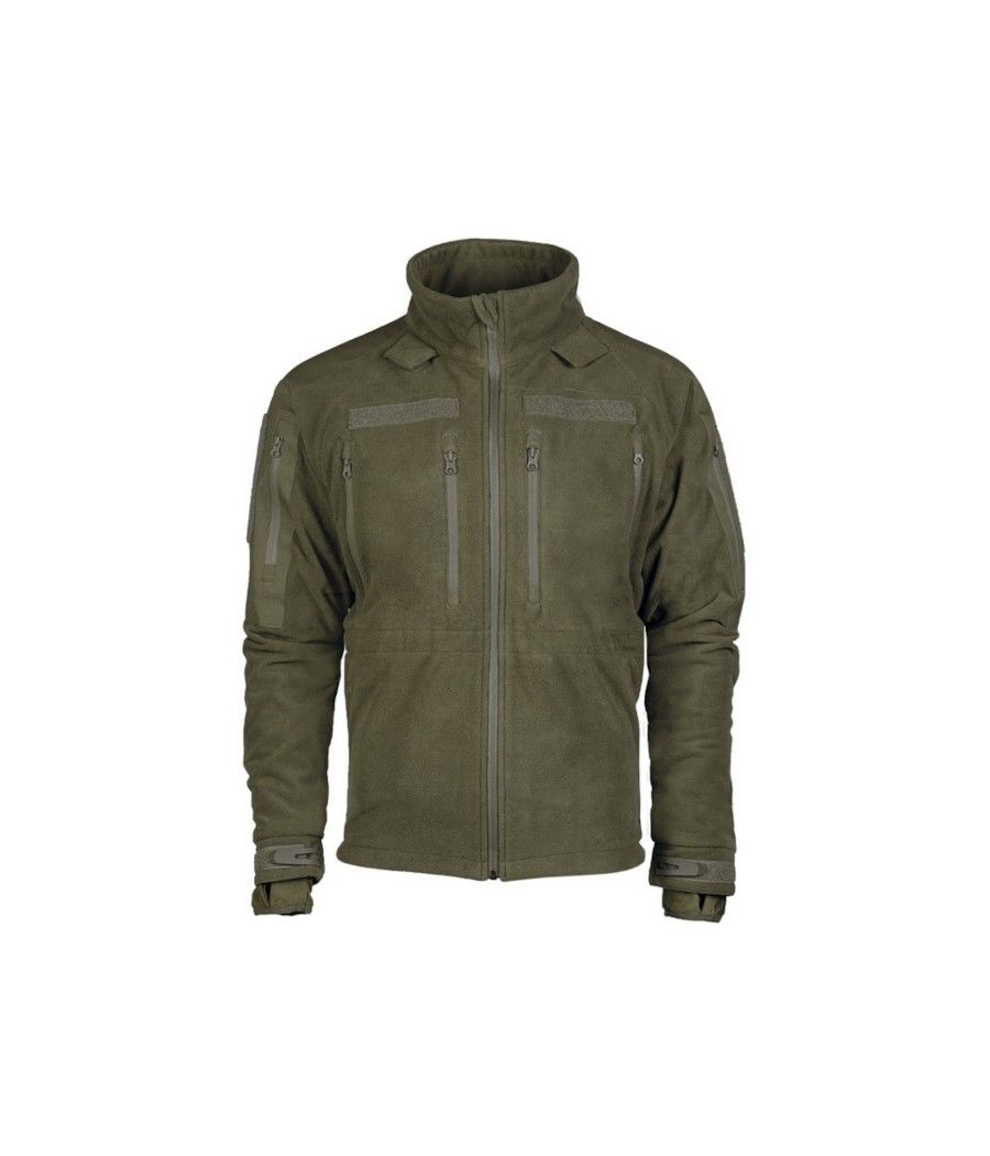 BLOUSON POLAIRE PLUS OLIVE