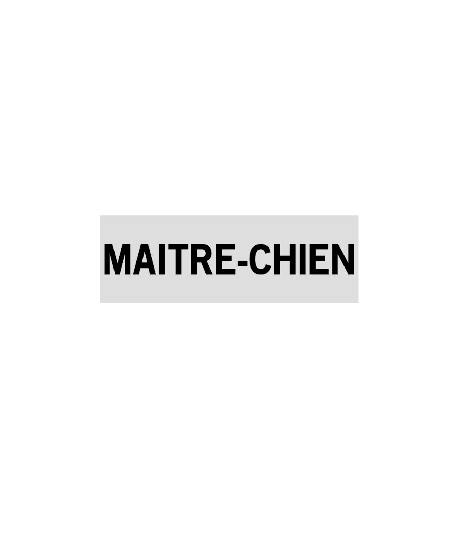 BANDEAU MAITRE CHIEN PETIT MODELE