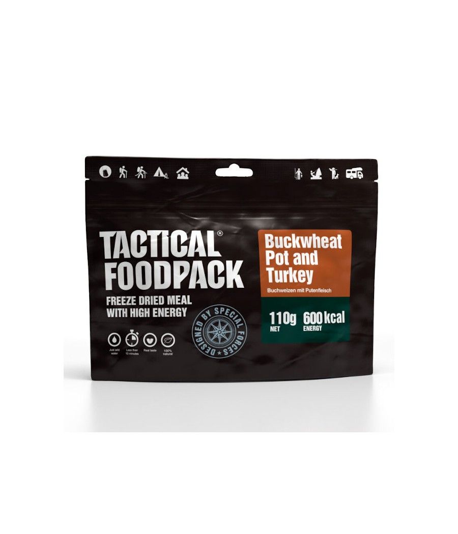 TACTICAL FOODPACK POT DE SARRASIN ET DINDE