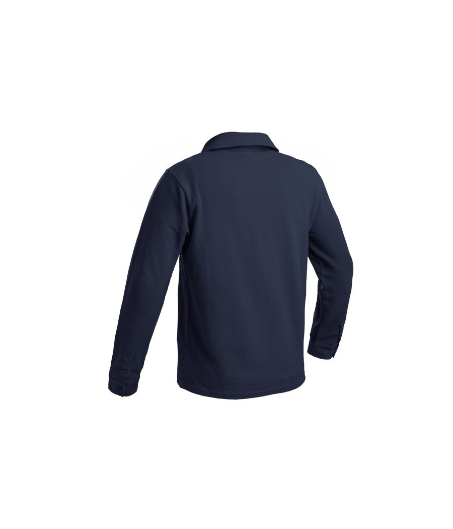 CHEMISE F1 COTON MARINE