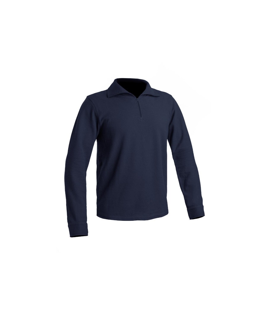 CHEMISE F1 COTON MARINE