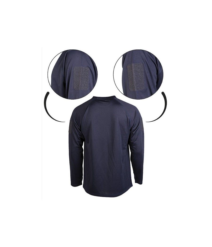TEE SHIRT MANCHES LONGUES QUICKDRY NAVY