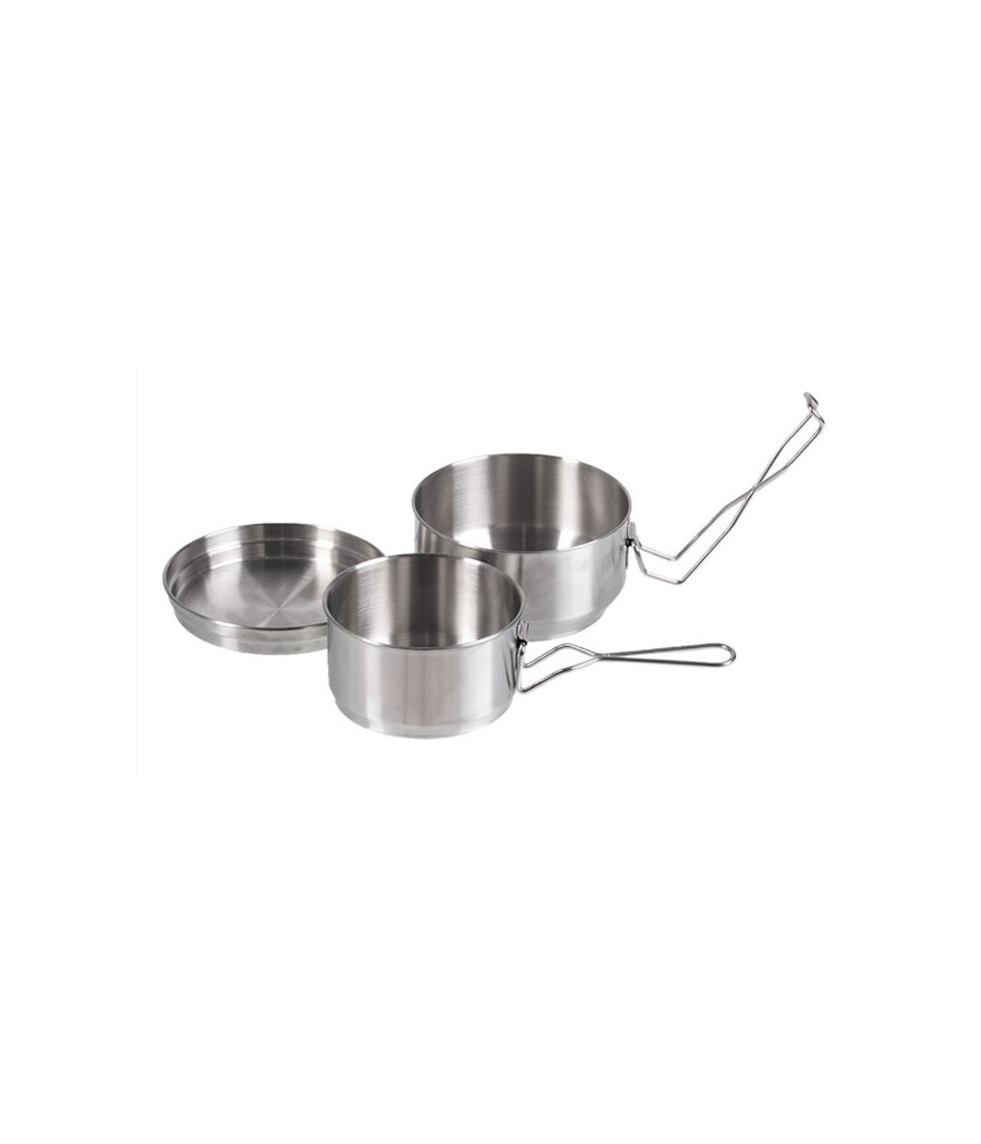 GAMELLE TCHEQUE 2 PIECES INOX