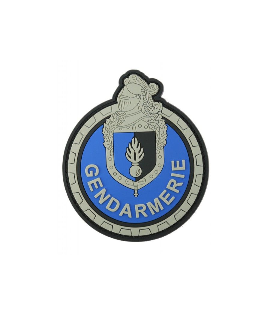 ECUSSON MOTARD GENDARMERIE PVC