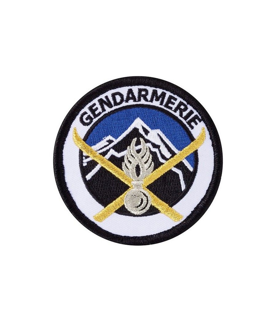 ECUSSON GENDARMERIE HAUTE MONTAGNE TISSU