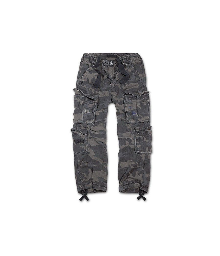 PANTALON PURE VINTAGE CAMO NOIR PANTALON PURE VINTAGE CAMO NOIR