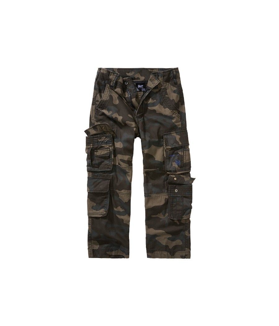 PANTALON ENFANT PURE VINTAGE CAMO NOIR
