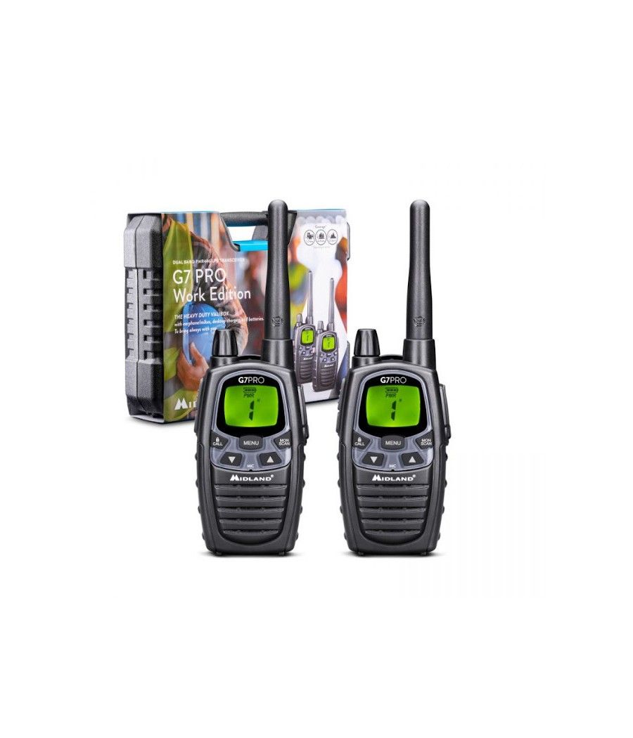 PACK 2 RADIOS PMR 446 G7 PRO