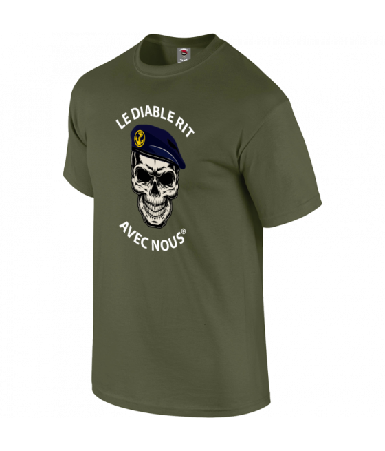 TEE SHIRT LE DIABLE RIT AVEC NOUS TDM (5 COLORIS)