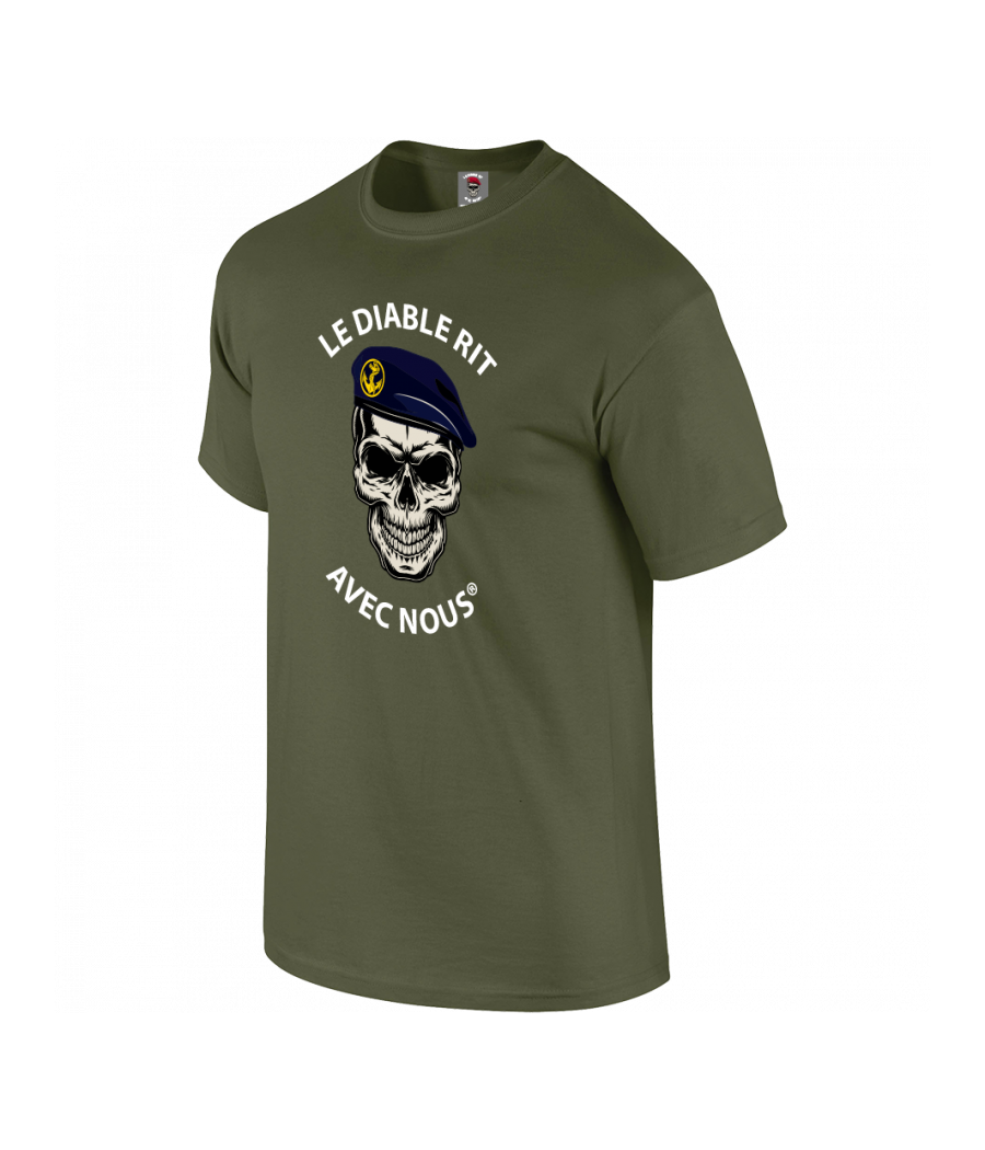 TEE SHIRT LE DIABLE RIT AVEC NOUS TDM
