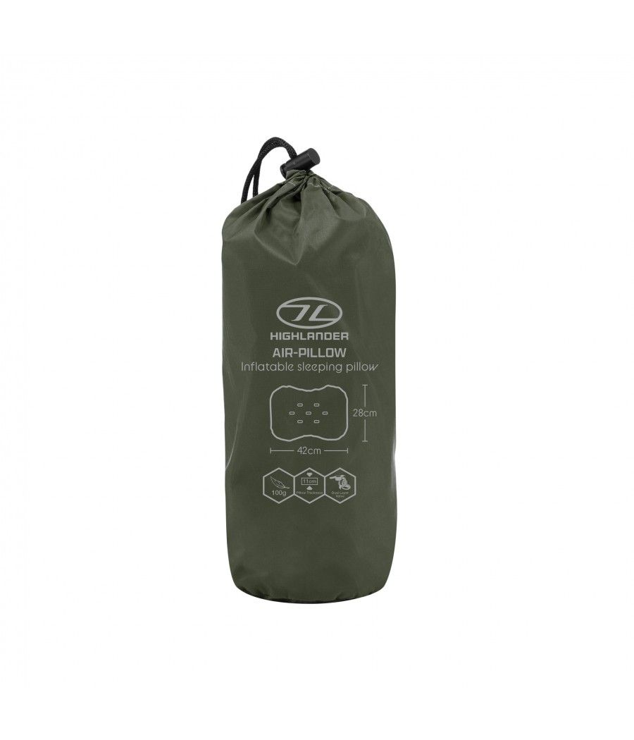 Oreiller gonflable compact pour bivouac outdoor