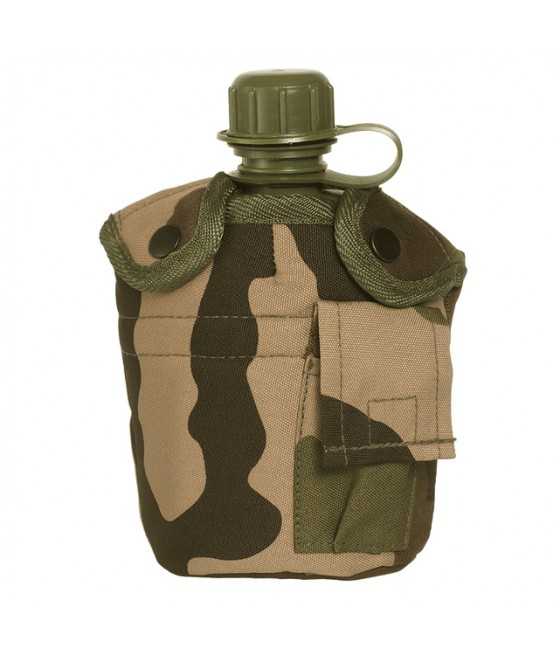 GOURDE US PLASTIQUE AVEC QUART ET HOUSSE