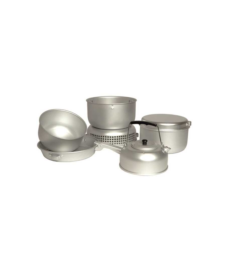 SET DE GAMELLES ALU AVEC BRULEUR