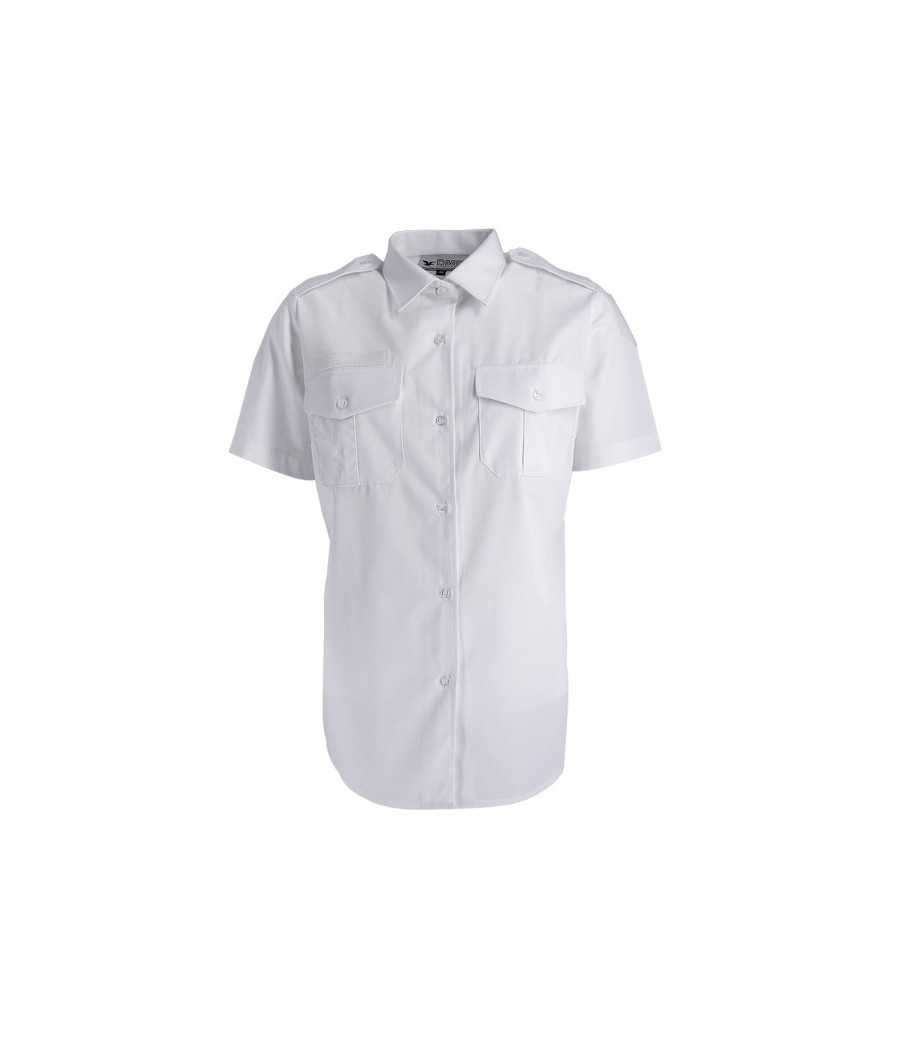 CHEMISETTE BLANCHE GENDARME FEMME
