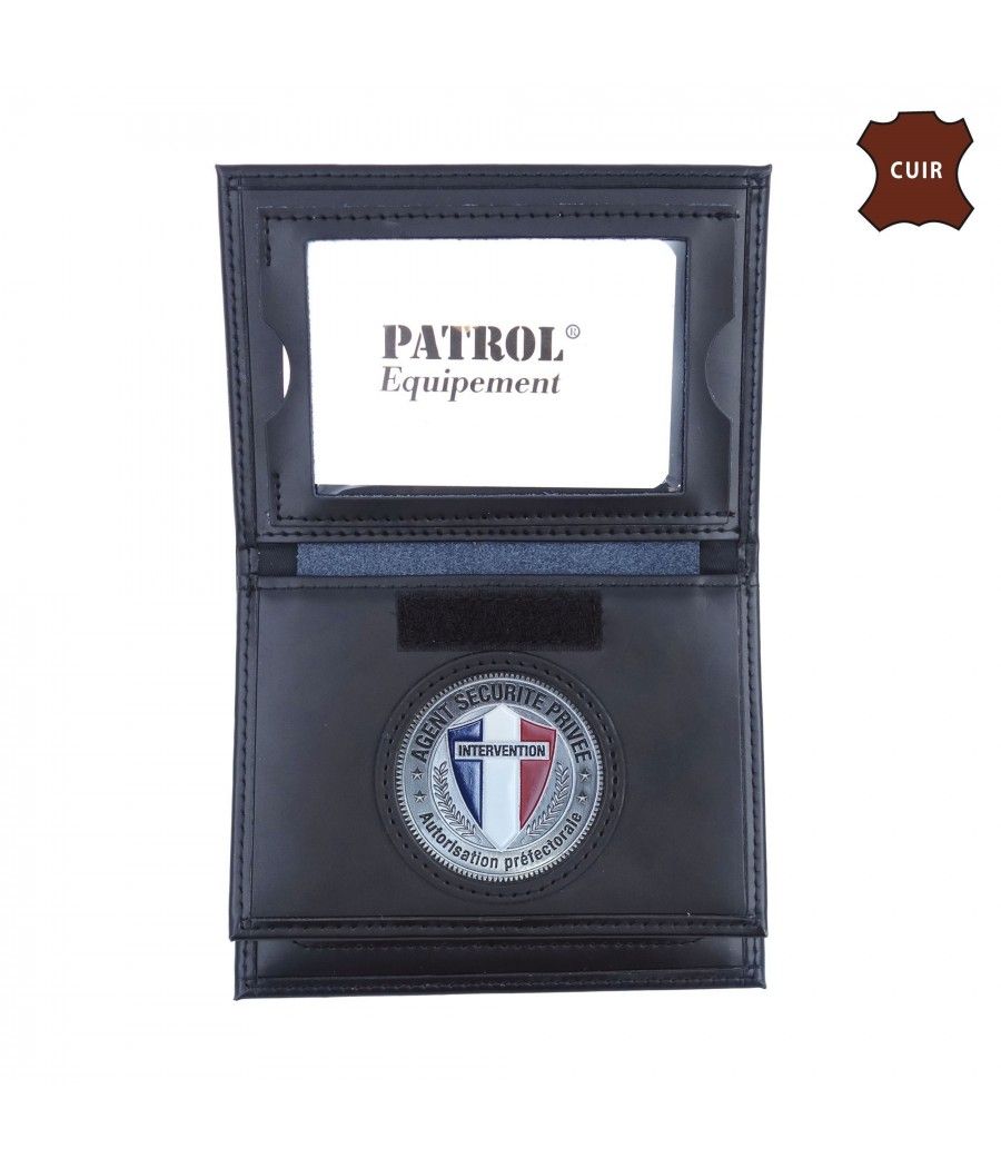 PORTE CARTE CUIR 3 VOLETS SECURITE NAVIGO