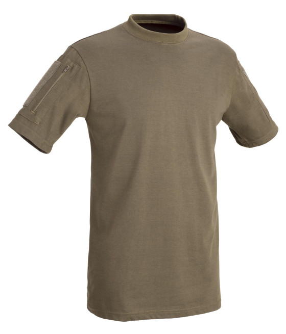 TEE SHIRT TACTICAL A POCHES DEFCON 5 COYOTE