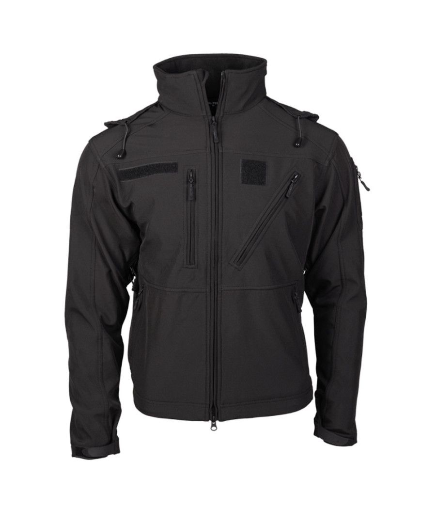 VESTE SOFTSHELL SCU 14 NOIR VESTE SOFTSHELL SCU 14 NOIR