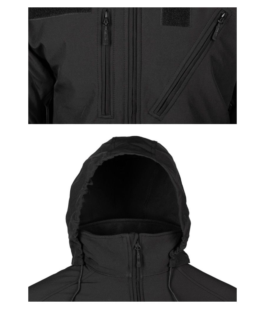 VESTE SOFTSHELL SCU 14 NOIR